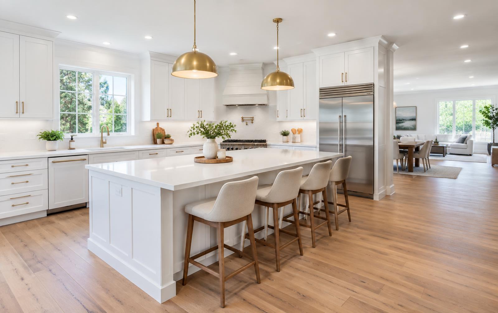 Kitchen after remodel